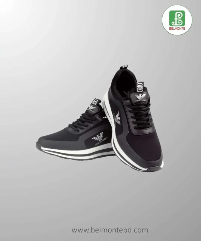 Men Black Sneakers